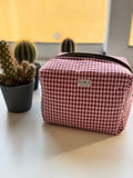 Neceser Midi Vichy cherry