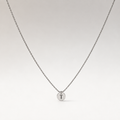 Collar Alma · Inicial personalizada Plateado
