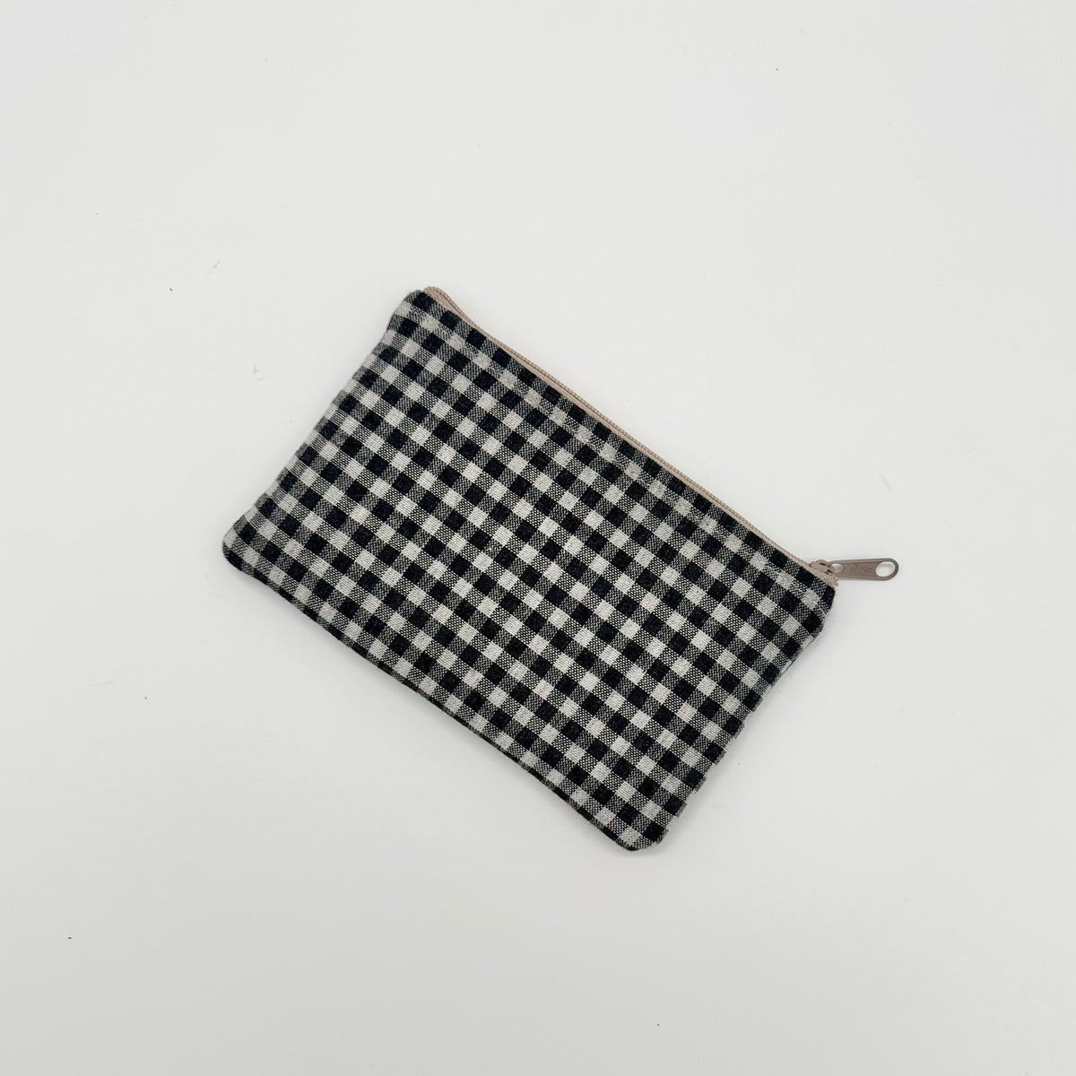 Monedero Vichy Blanco y Negro