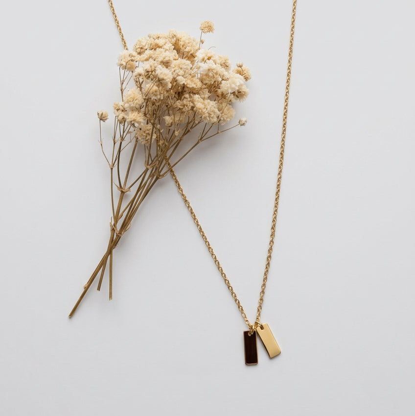 Collar personalizado con iniciales