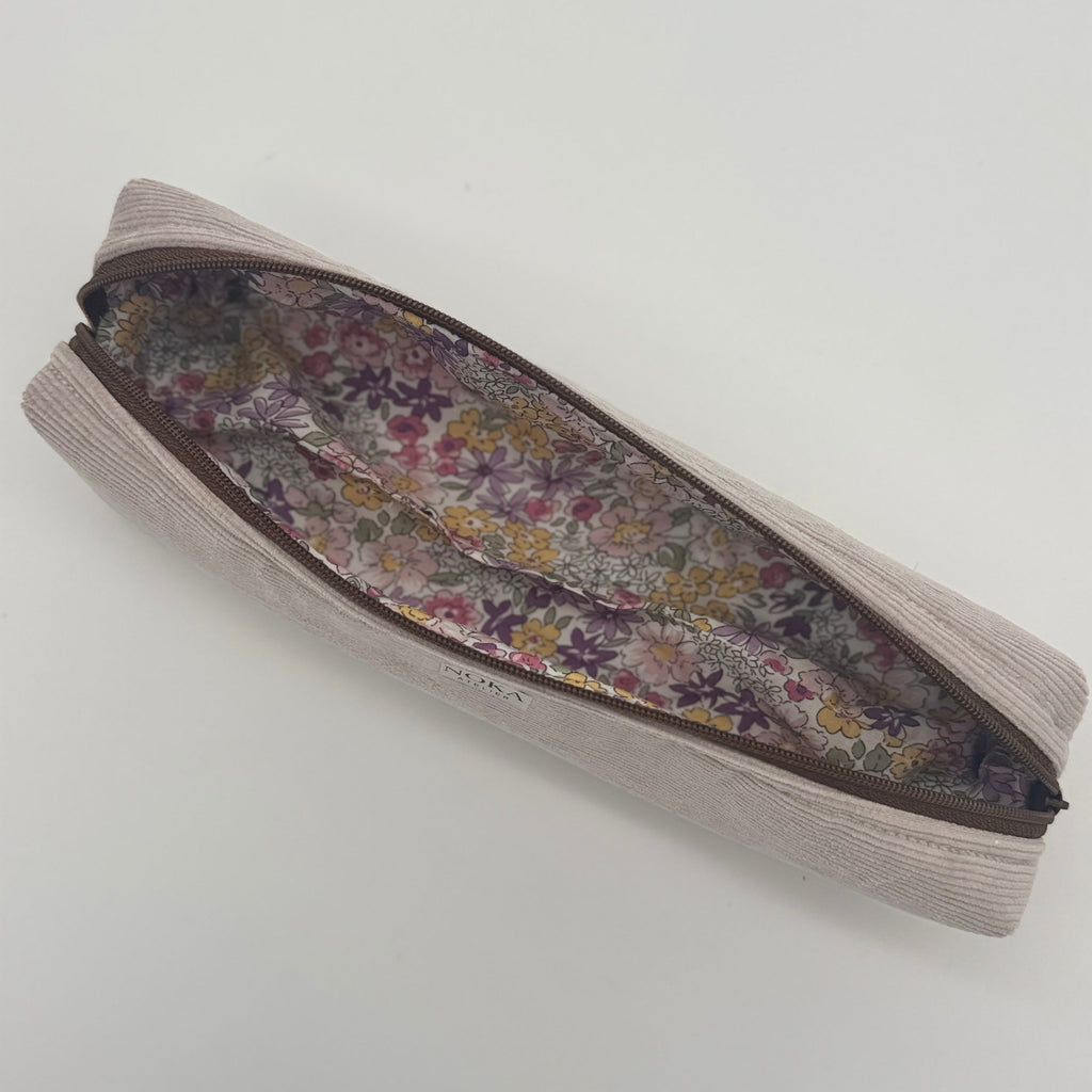 Estuche Micro pana Crudo