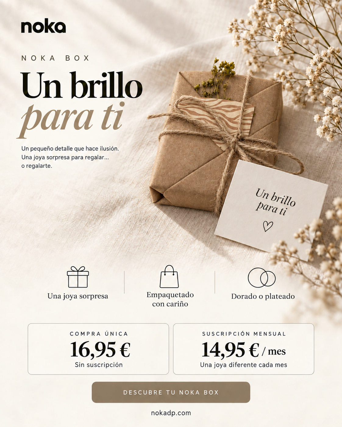 Noka Box · Un brillo para ti